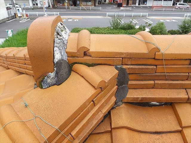 メンテナンス必須の棟繋ぎ